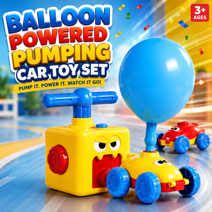 Musical Two-in-one New Power Balloon Car Fun Toys for Children