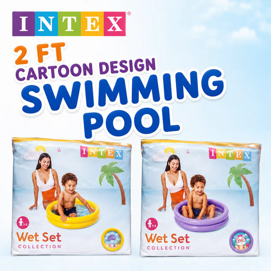 Intex Cartoon Design Inflatable Baby Pool For Kids