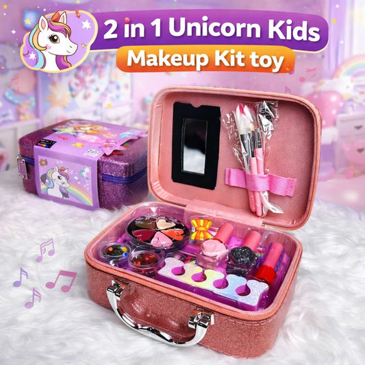 Pretty Portable Mermaid Cosmetic Makeup Beauty Set For Girls Play