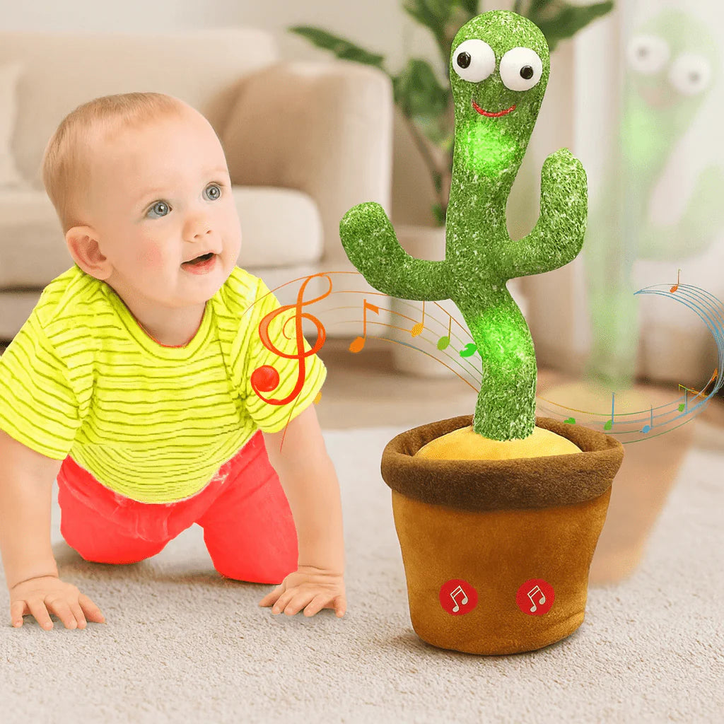 Cute Dancing and Talking Cactus Toy For Kids