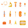 Portable Medical Doctor Tray Set Toy for Kids