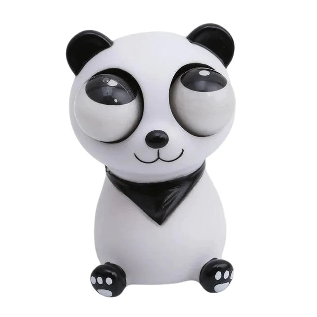 Funny Cartoon Animal Small Squeeze Antistressor Toy Pop Out Eyes Doll Stress Relief Venting Joking Decompression Toy