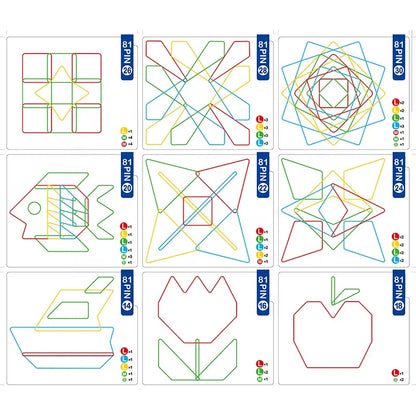 Rubber Band Pattern Board
