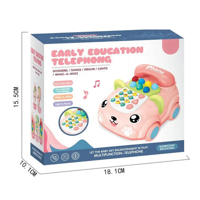 Musical Electronic Children's Play Telephone Multifunctional Toy For Kids And Toddlers