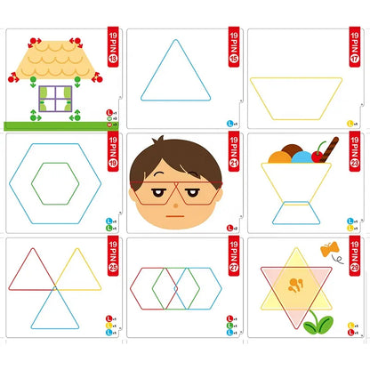 Rubber Band Pattern Board