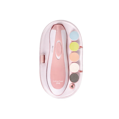 Baby 6 in1 Electric Adult Baby Nail Clipper Manicure & Pedicure Newborn