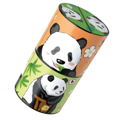 Panda shape shifting box fidget magic cubes anti-stress release 3D infinity cubes building block Toys