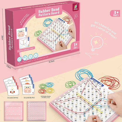 Rubber Band Pattern Board
