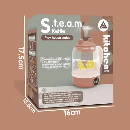 Electric Steam Kettle Play Set