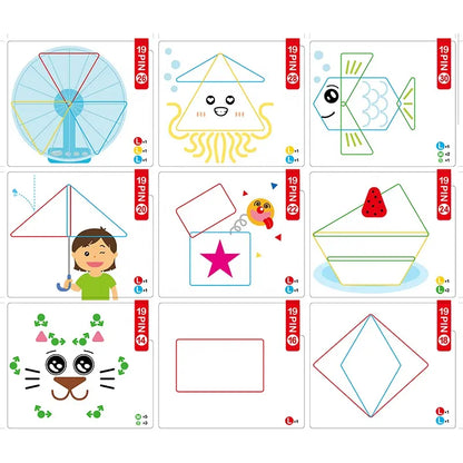 Rubber Band Pattern Board