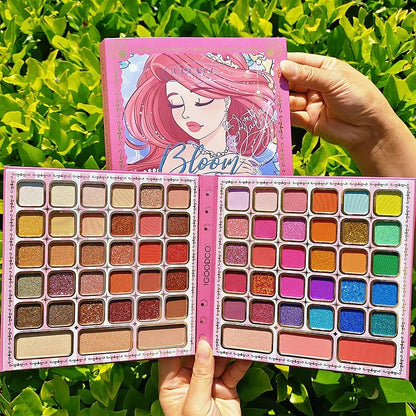 66 Color Metallic Makeup Set