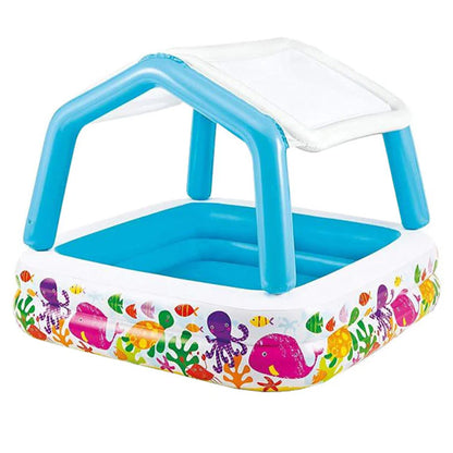 Intex Sun Shade Inflatable Pool For Kids