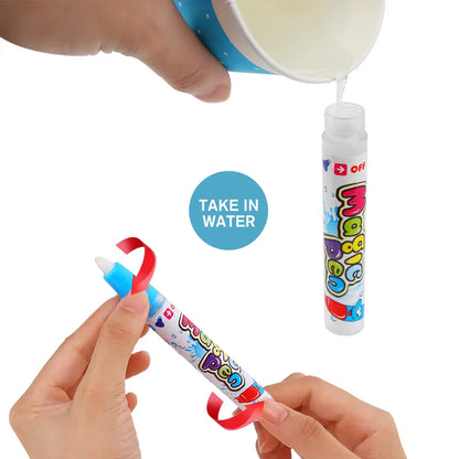 Reusable Water Color Drawing Book With Magic Pen Painting Drawing Board Coloring Book Toys For Children