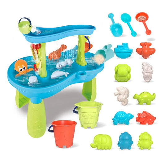 26 PCS Bech Water Table for Toddlers