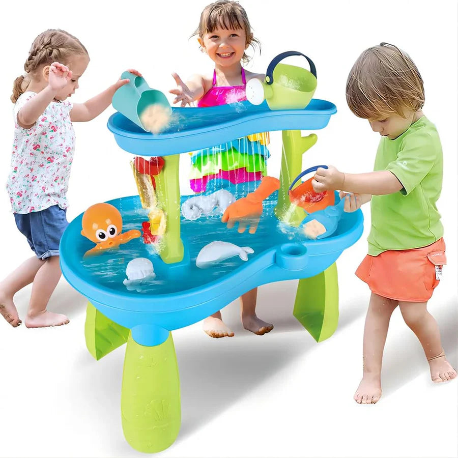 26 PCS Bech Water Table for Toddlers
