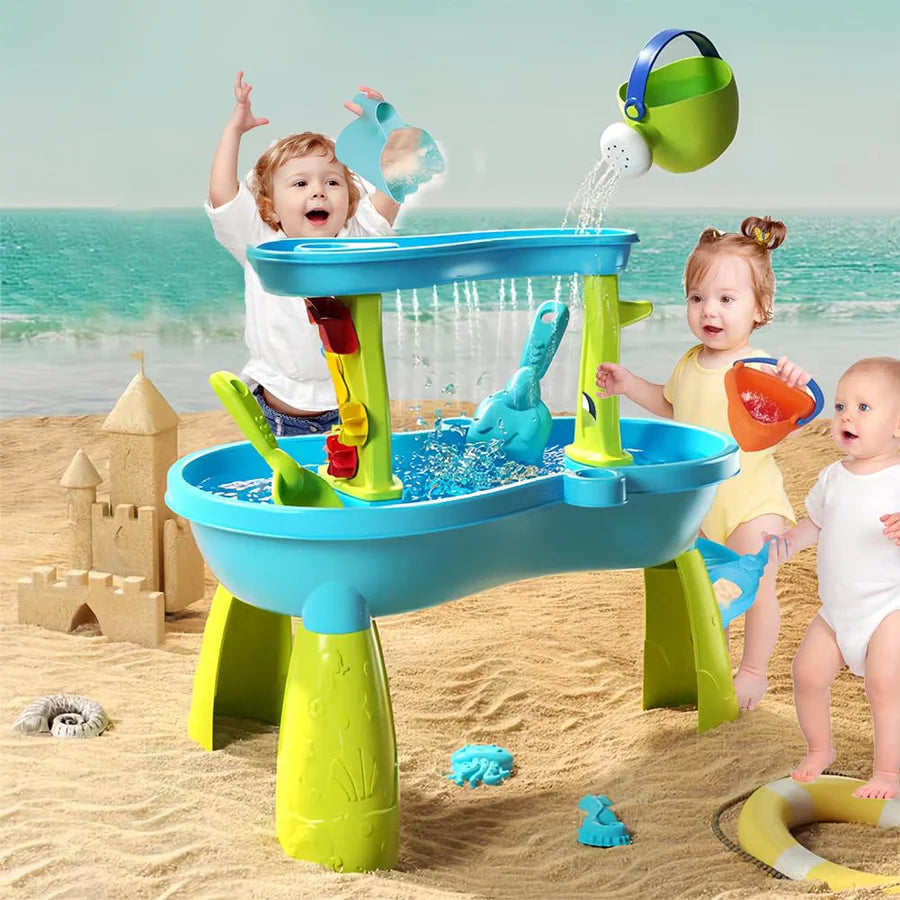 26 PCS Bech Water Table for Toddlers