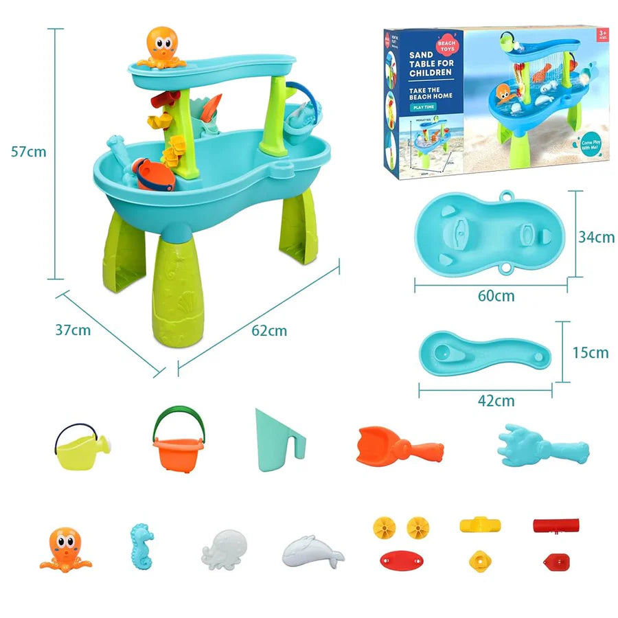 26 PCS Bech Water Table for Toddlers