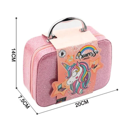 Pretty Portable Mermaid Cosmetic Makeup Beauty Set For Girls Play