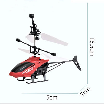 Helicopters Remote Control Indoor Helicopter with Infrared Sensor 3D Flashing Light and USB Charger