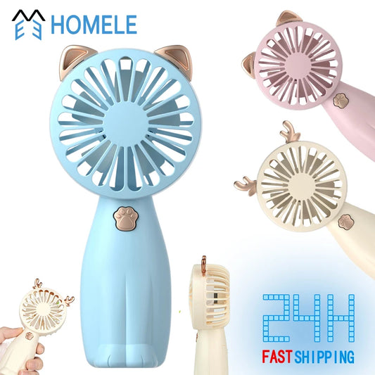 Cute Mini Portable Handheld Fan