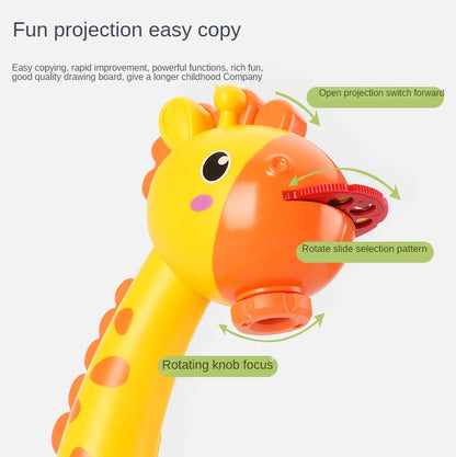 Drawing Projector Table Giraffe Style, Trace And Draw For Kids Preschool Learning And Education