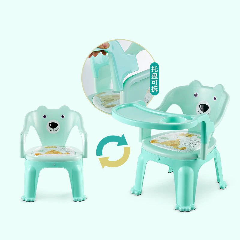 New Child Chair Back Call Called Chair Male And Female Baby Small Bench Baby Voice Seat Home Kindergarten