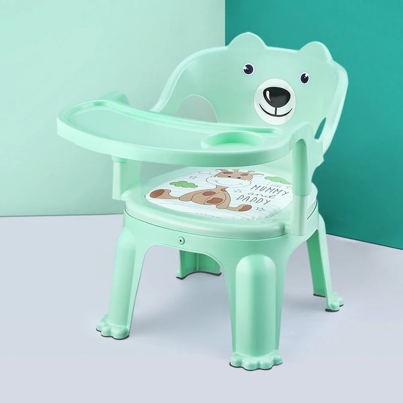 New Child Chair Back Call Called Chair Male And Female Baby Small Bench Baby Voice Seat Home Kindergarten