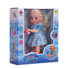 Cute Princess Doll Electric Scooter Toy Luminous Universal Driving Children's Scooter Doll Toy With Music