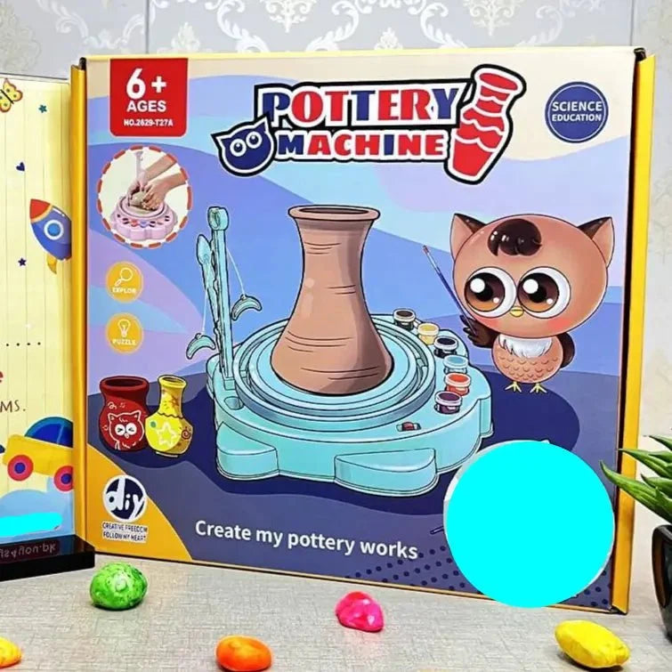 Pottery Painting Machine Creative Art & Craft Toy for Kids