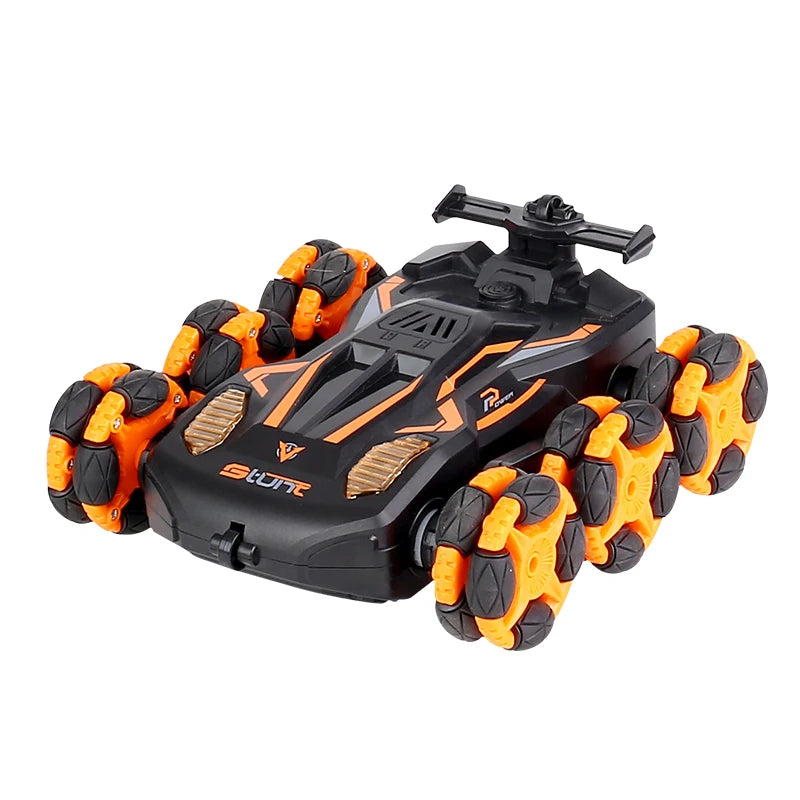 2.4GHz Watch RC 6 Wheels Stunt Car Toyster