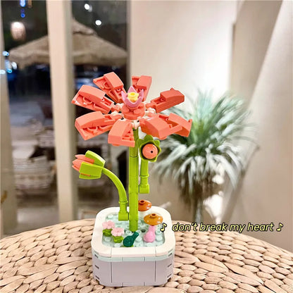 DIY Flowers Plant Block (293 Pcs)