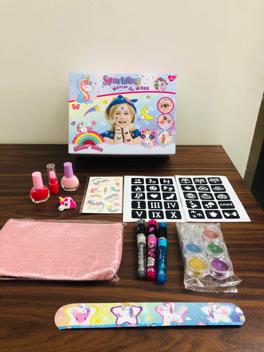 DIY Glitter Makeup Tattoo Set
