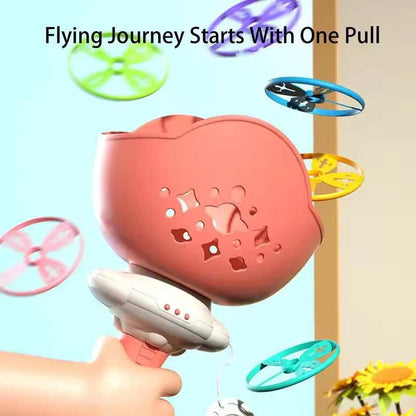 Ufo Shape Bamboo Dragon Flying Saucer