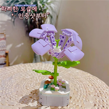 DIY Flowers Plant Block (293 Pcs)