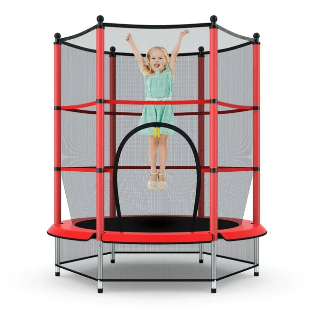 Best  Trampoline with Net Enclosure for Kids