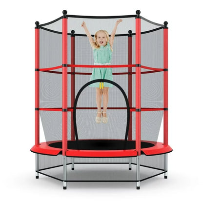 Best  Trampoline with Net Enclosure for Kids