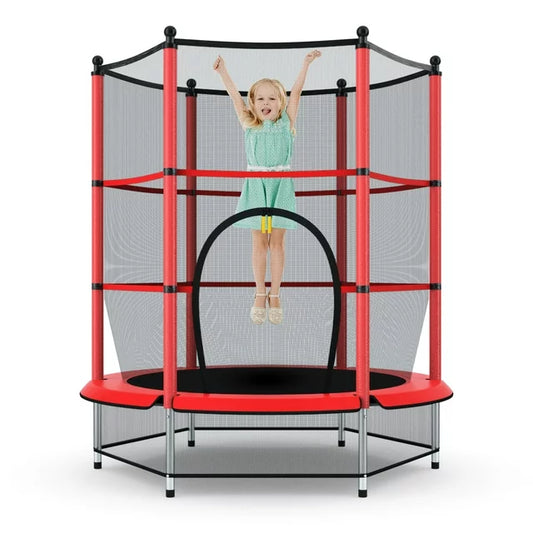 Best  Trampoline with Net Enclosure for Kids