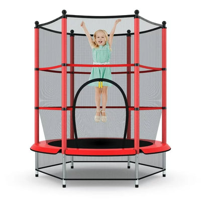 Best  Trampoline with Net Enclosure for Kids