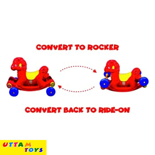 Riding and Rocking Horse