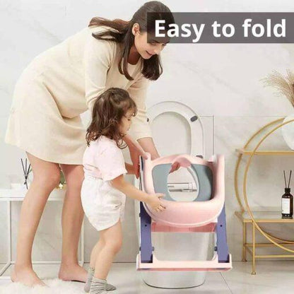 2 Steps Stylish Potty Training Seat with Ladder