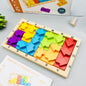 Wooden Direction Essemebling Building Blocks Toys Kids lntellectual Development Early Education Toys