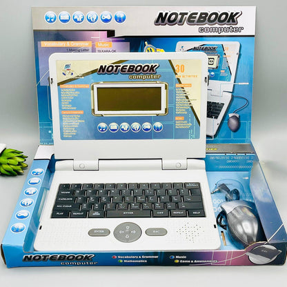 Educational Toy Tote and Go Laptop Early Learning Notebook Computer