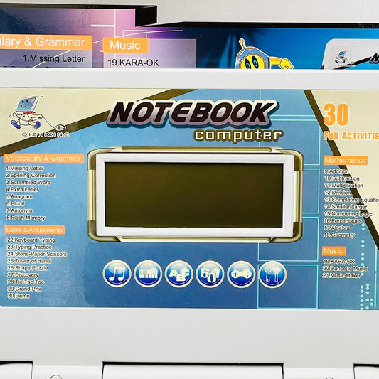 Educational Toy Tote and Go Laptop Early Learning Notebook Computer