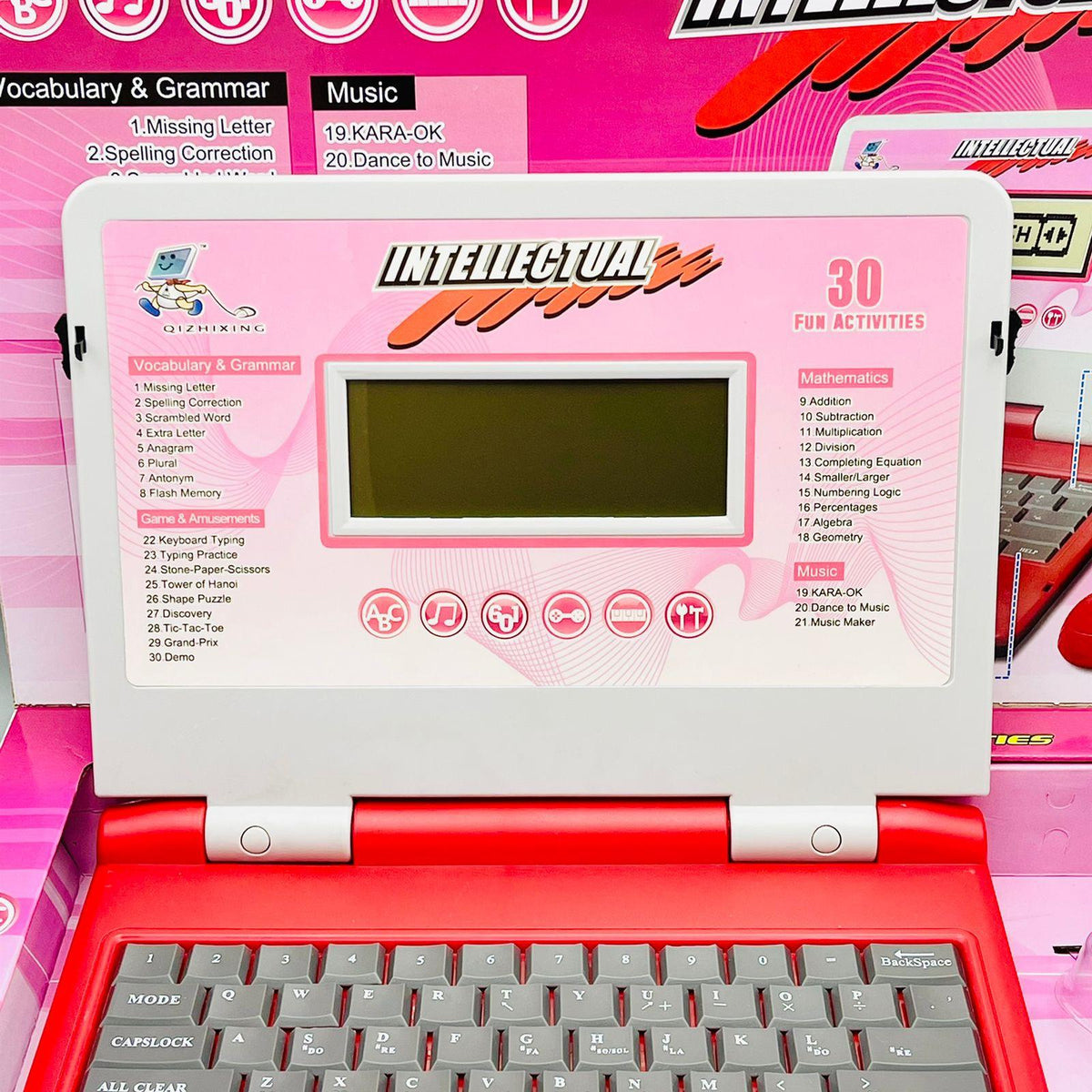 Notebook Computer Learning Toys Educational Toy Tote and Go Laptop Early Learnning Notebook Computer ...