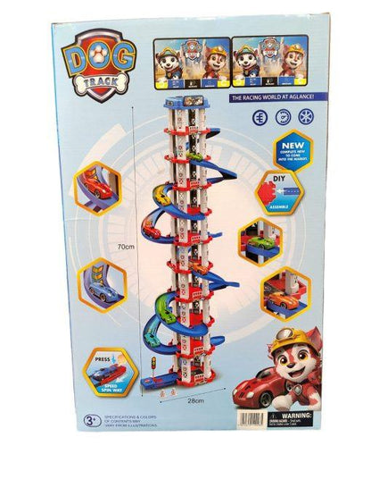 Spiral Parking Racing Track