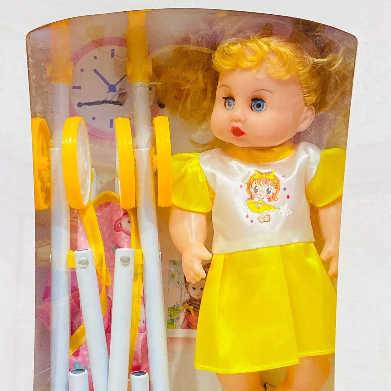 Baby Play House Doll With Walker
