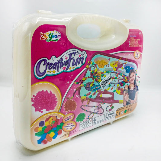 Girls Hand Bead Set, Deluxe Mould and Paint Art Set, Moulding Fun Set