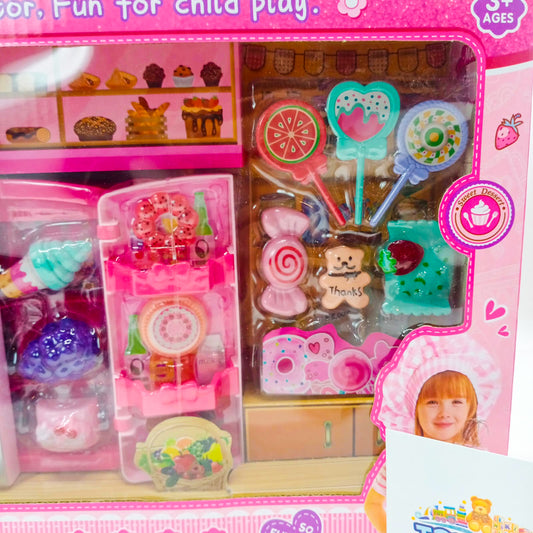 Interesting Refrigerator, Fun For Child Play Kitchen Play House For Kids And Child Entertainment