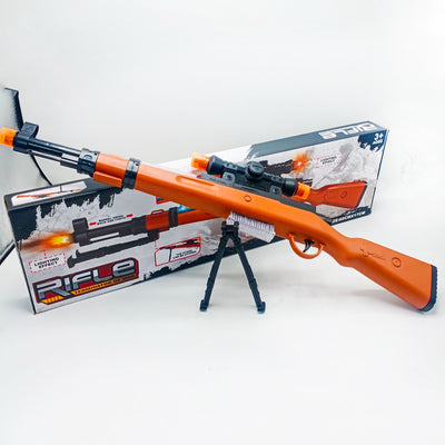 Refile Terminator Of War Lever Action Toy Rifle Brown One Size