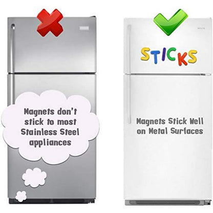 26 Magnetic Uppercase Alphabet Letters for Kids